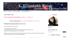 Desktop Screenshot of kelizabethfleck.com