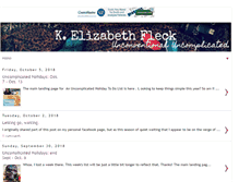 Tablet Screenshot of kelizabethfleck.com